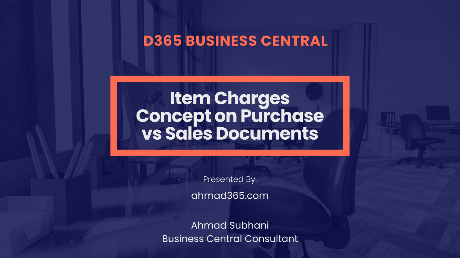 Item Charges Concept on Purchase vs Sales Documents