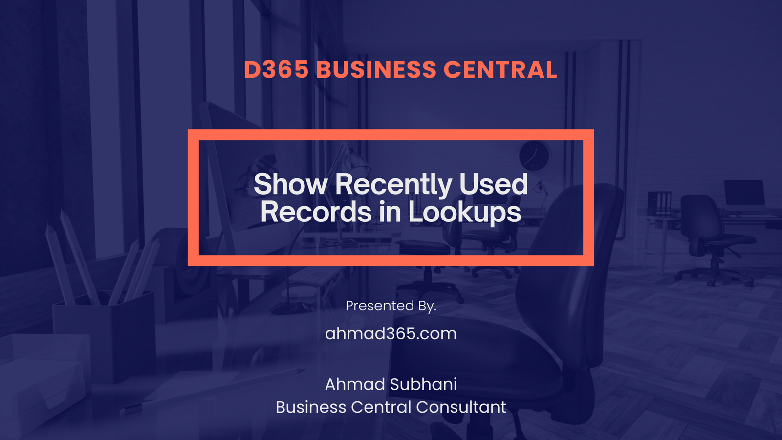 Show Recently Used Records in Lookups